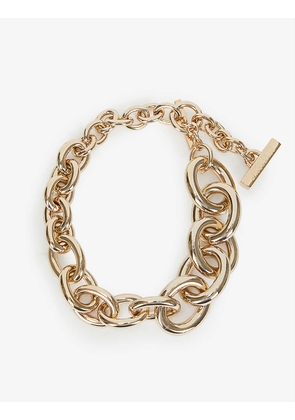 Le Noli brass choker necklace