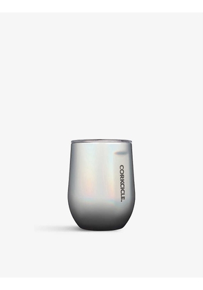 Stemless logo-print stainless-steel wine tumbler 355ml