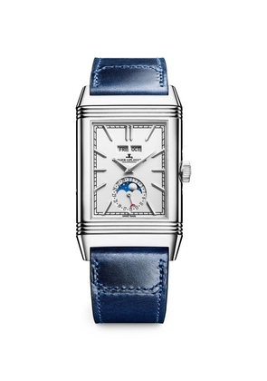 Jaeger-Lecoultre Stainless Steel Reverso Tribute Duoface Calendar Watch 29.9Mm