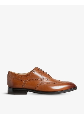 Amaiss lace-up leather brogues