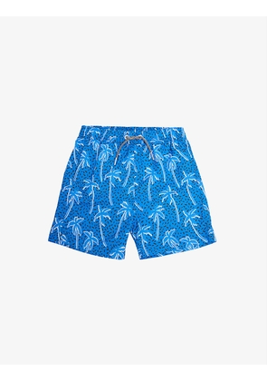 Palm graphic-print swim shorts 1-14 years