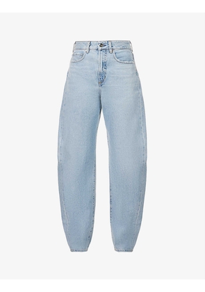 The Bell Jean wide-leg high-rise jeans