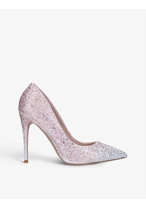 Stessy crystal-embellished courts