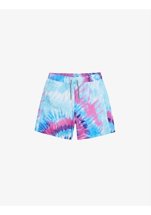 Tie dye-print swim shorts 1-14 years