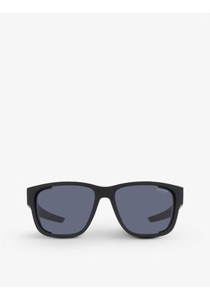 Pillow-frame removable rubber-blinder nylon sunglasses
