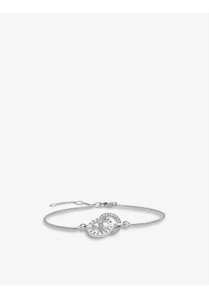 Together Forever sterling-silver and cubic zirconia bracelet