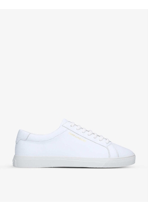 Andy logo-print leather trainers