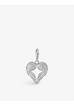 Winged Heart sterling-silver charm pendant
