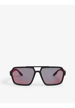 PS01XS square-frame acetate sunglasses