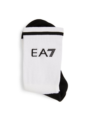 Ea7 Emporio Armani Logo Tennis Pro Ankle Socks
