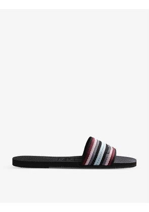 You Malta striped rubber sandals