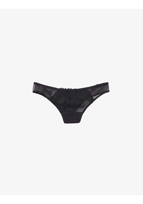 Champs Elysees stretch-woven tanga briefs