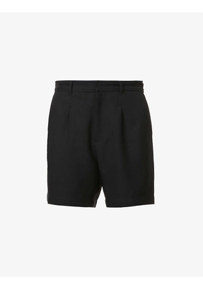 Day pleated woven shorts