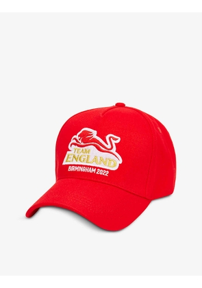 England logo-embroidered cotton baseball cap