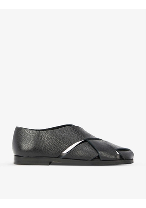 Franza slip-on flat leather shoes