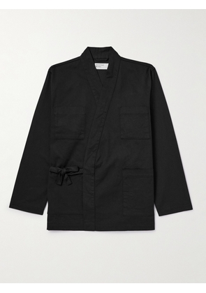 Universal Works - Kyoto Cotton-Twill Jacket - Men - Black - XS