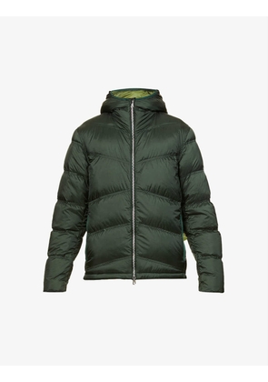 Karoo quilted padded shell hooded jacket