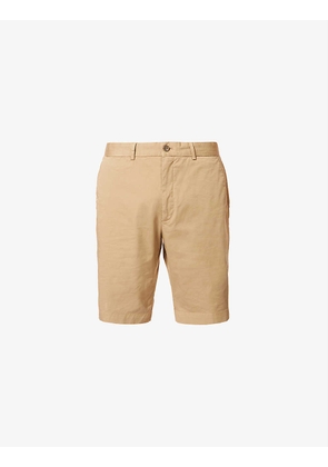 Relaxed fit stretch-cotton shorts