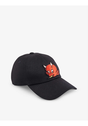 Hot Stuff embroidered-patch cotton cap