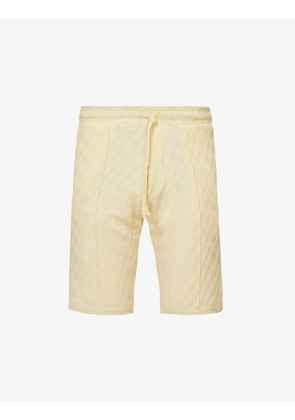 Dune geometric-pattern regular-fit stretch-jersey shorts