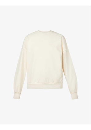 Marfa logo-embroidered relaxed-fit cotton sweatshirt