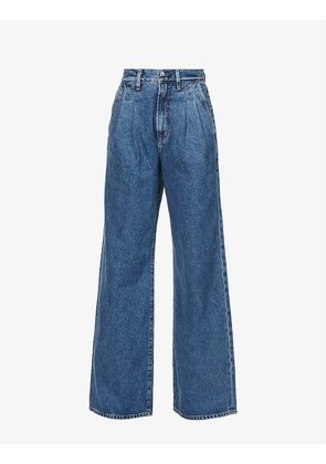 Edgar straight-leg mid-rise denim jeans