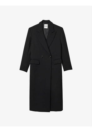 Brume double-breasted stretch-woven coat