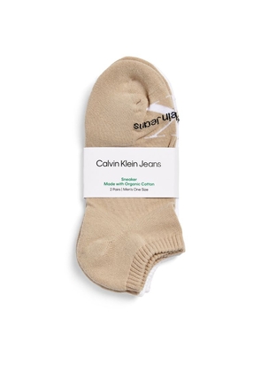 Calvin Klein Cotton-Blend Sneaker Socks (Pack of 2)