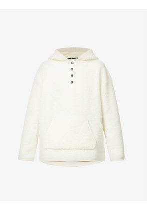 Raylees relaxed-fit woven hoody