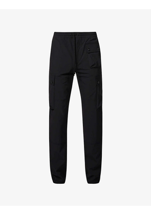 Techmaster regular-fit tapered-leg stretch-woven cargo trousers