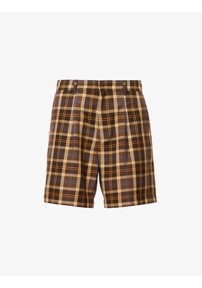 Day pleated woven shorts