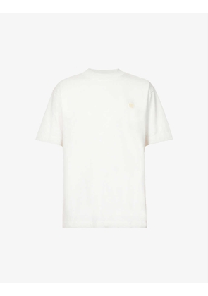 Brand-appliqué relaxed-fit cotton T-shirt