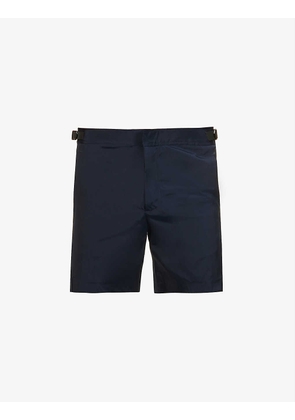 Bulldog bond-panel slim-fit swim shorts