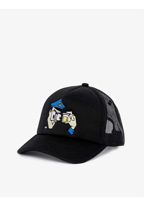 Miracle Work graphic-embroidered woven baseball cap