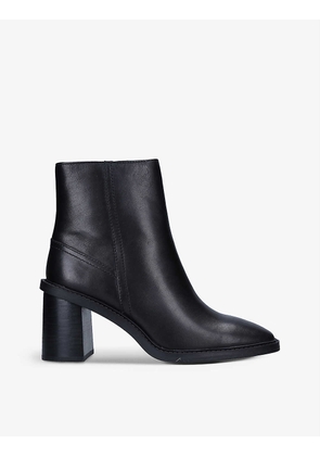 Filly block-heel leather ankle boots