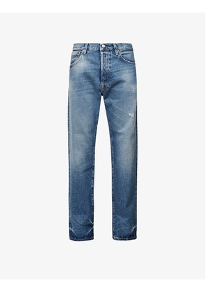 2003 Distressed Relaxed-Fit Jeans