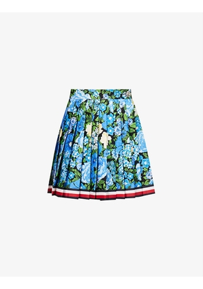 Tommy Hilfiger x Richard Quinn floral-print woven mini skirt