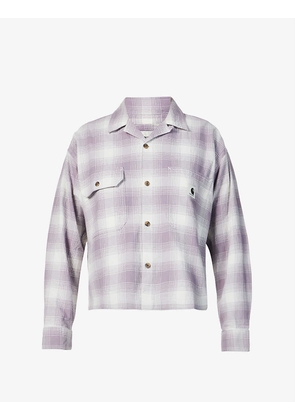 Deaver check-print cotton shirt