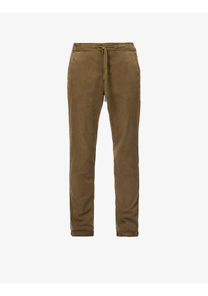 Fraser tapered mid-rise stretch-woven trousers