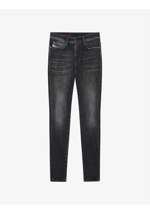 1983 Faded-Wash Skinny-Fit Stretch-Denim Jeans