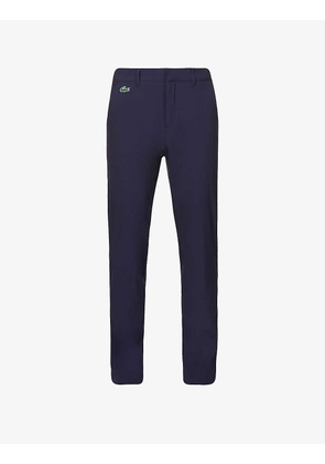 Golf logo-embroidered regular-fit stretch-woven trousers