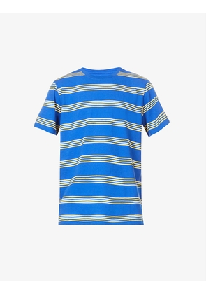 Fine Stripe crewneck cotton-jersey T-shirt