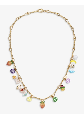 Candy brass necklace