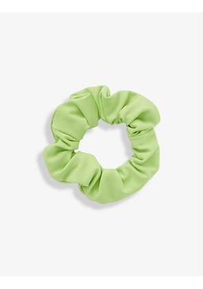 Stretch-recycled polyester scrunchie
