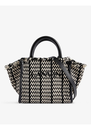 Cabas woven tote bag