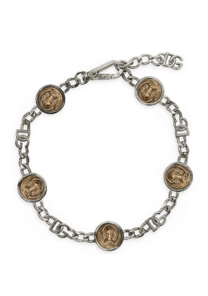 Dolce & Gabbana Dg Logo Coin Necklace