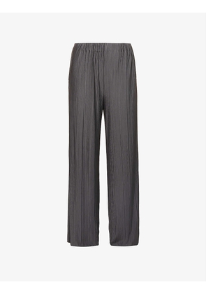 Uma relaxed-fit stretch-recycled-polyester trousers
