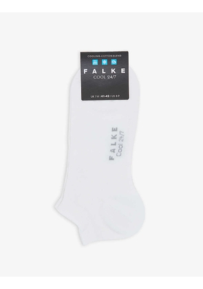 Cool 24/7 stretch-organic-cotton blend socks