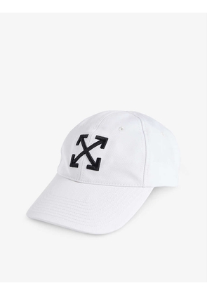 Arrow brand-embroidered cotton-twill baseball cap
