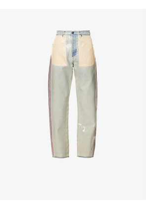 D-viker-fsb mid-rise wide-leg jeans